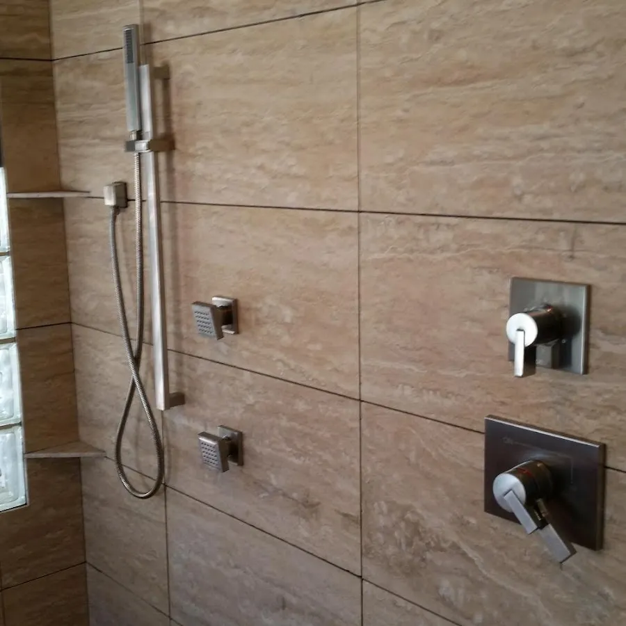 Shower fixture installation for Water Heater Replacement in Blair